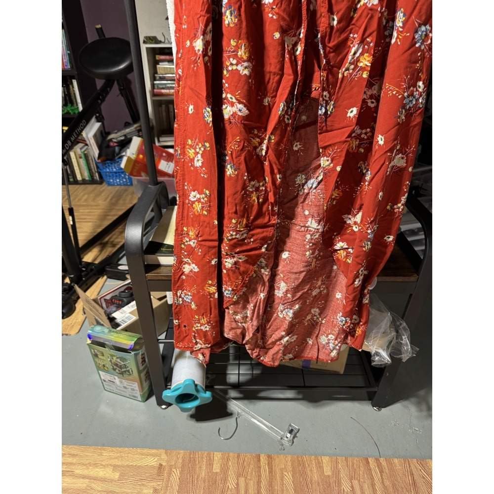 Rue 21 Red/Orange Floral Sundress‎ XL - Picture 7 of 16